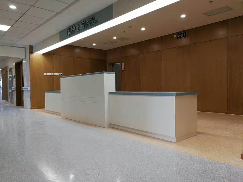 泰州市新中醫院潔福地板同質透心系列鋪設效果圖1